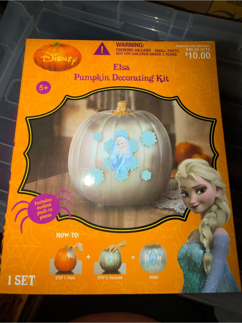 Elsa Pumpkin Decorating Kit